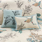 7 Piece Printed Cotton Twill Comforter Set Khaki King