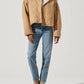 Astr - Quilted Faux Shearling Jacket
