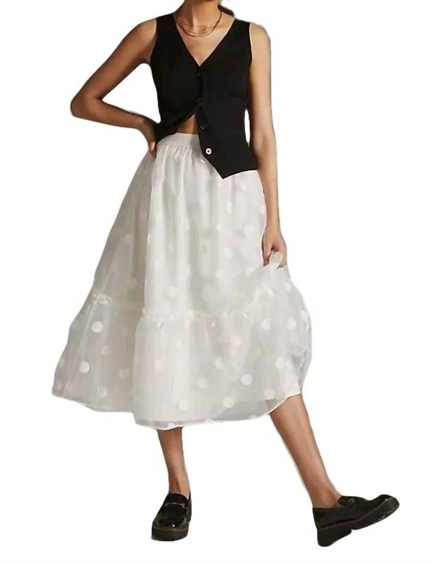Eva Franco - Women's Tulle Midi Skirt