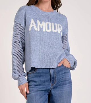 Elan - Amour Mesh Sweater
