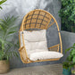 Malia Wicker Hanging Chair With Cushion