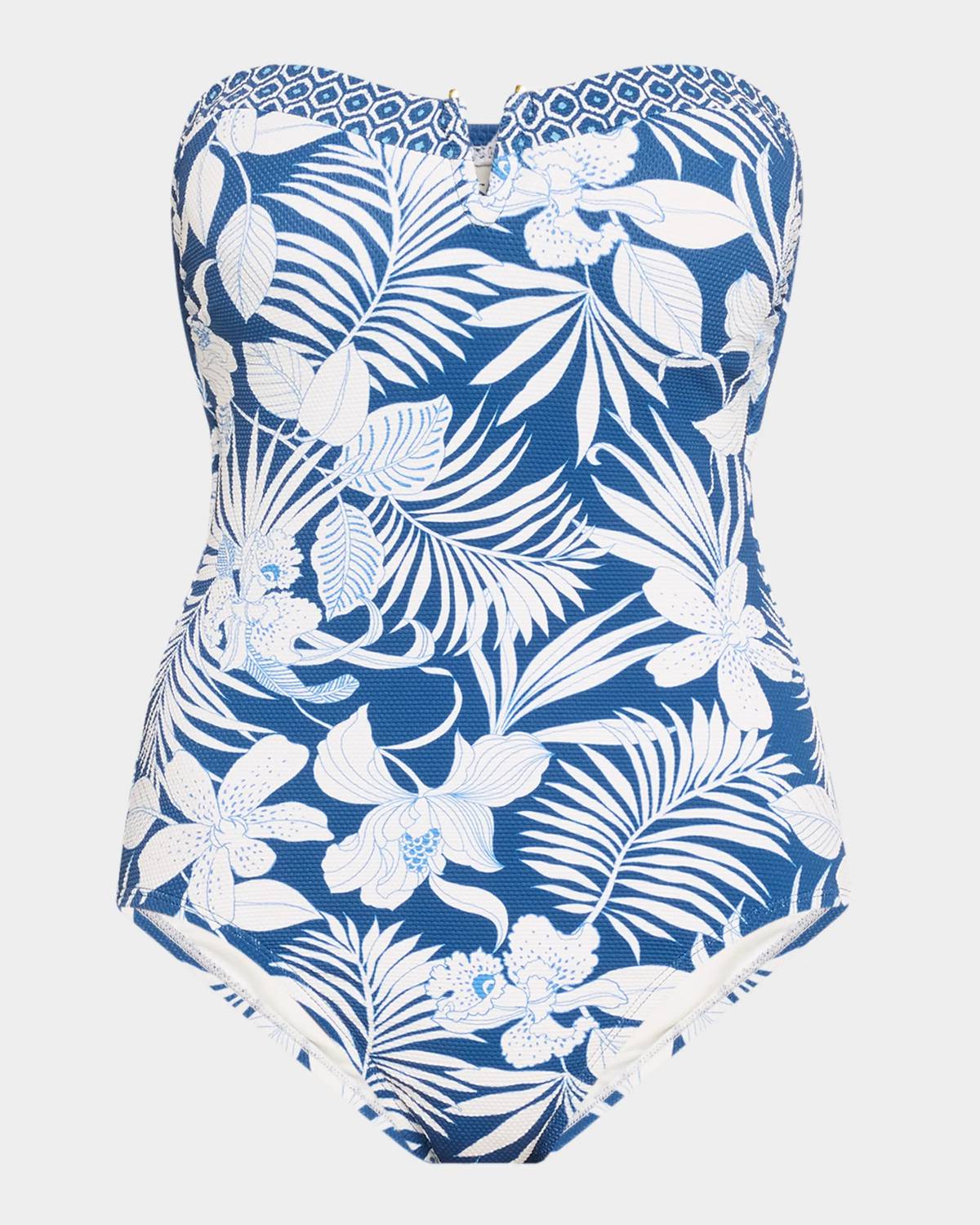 Tommy Bahama - Island Cays Blooms Bandeau One-piece Swimsuit