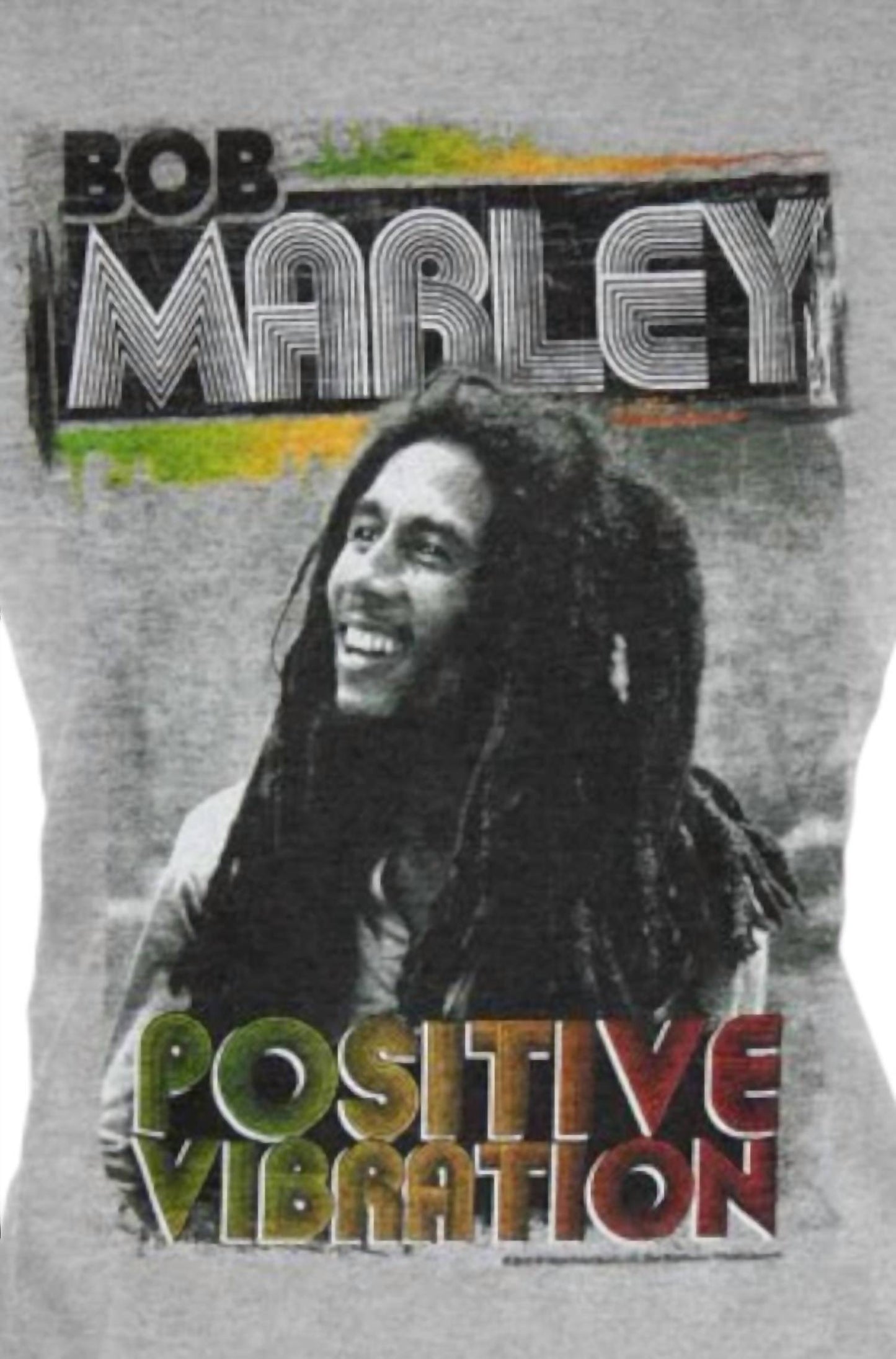 Bob Marley - Teen's Positive Vibrations T-shirt