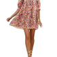 Entro - Angela Floral Print Mini Dress