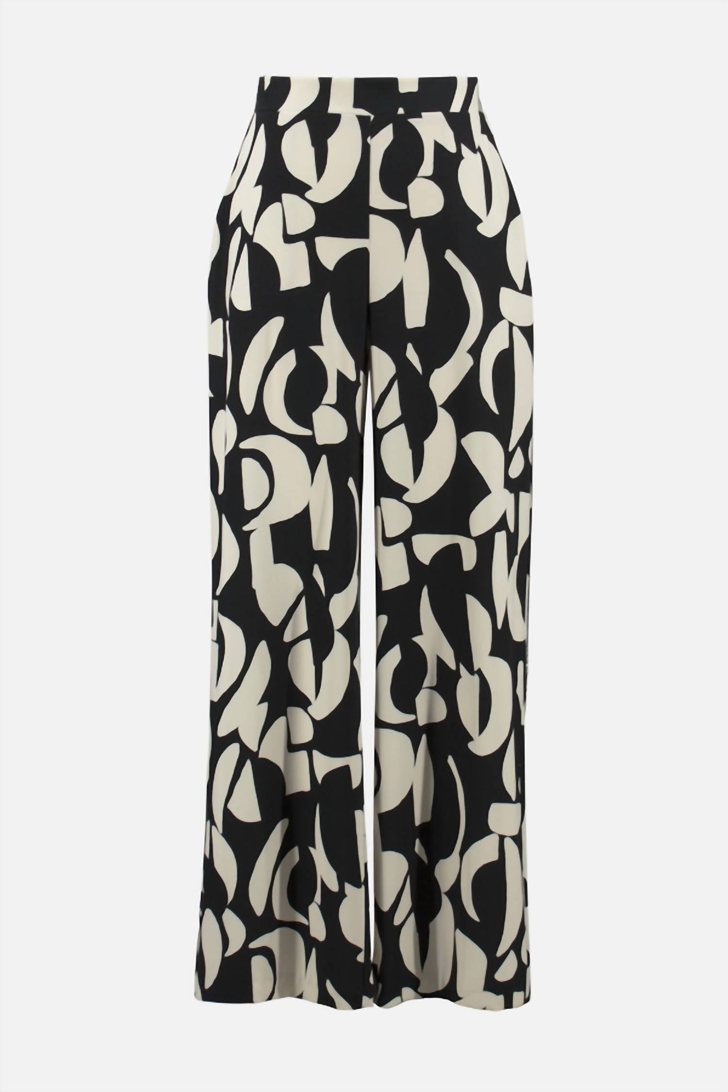 Joseph Ribkoff - Abstract Print Wide-Leg Pants