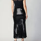 Current Air - Sequin Flared Midi Skirt