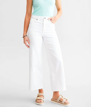 Hidden - Nori Clean Cropped Wide Leg Jeans