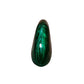 Alexa Koi - Women's Malachite Lucite Mini Hard Handbag With Chain