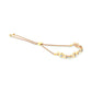 14K Yellow Gold Plated .925 Sterling Silver Channel Set Diamond Accent Twist 4â€-10â€ Adjustable Bolo Bracelet (I-J Color, I3 Clarity)