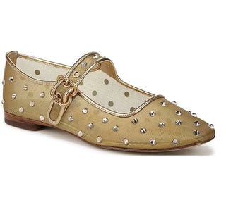 Sam Edelman - Women's Michaela Shine Mary Jane Flat Shoes