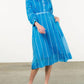 Thml - Stripe Dress With Orange Detail