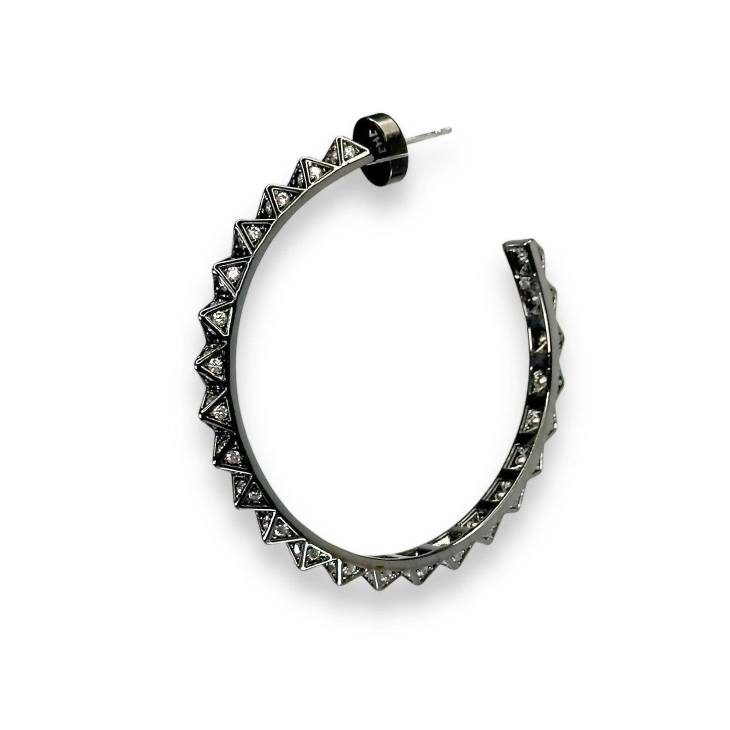 Jagged Halo Jewelry - Women's Ayla Hoop Earrings