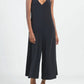 Clara Sunwoo - Cross Back Pull On Loose Flowing Soft Knit Jumpsuit