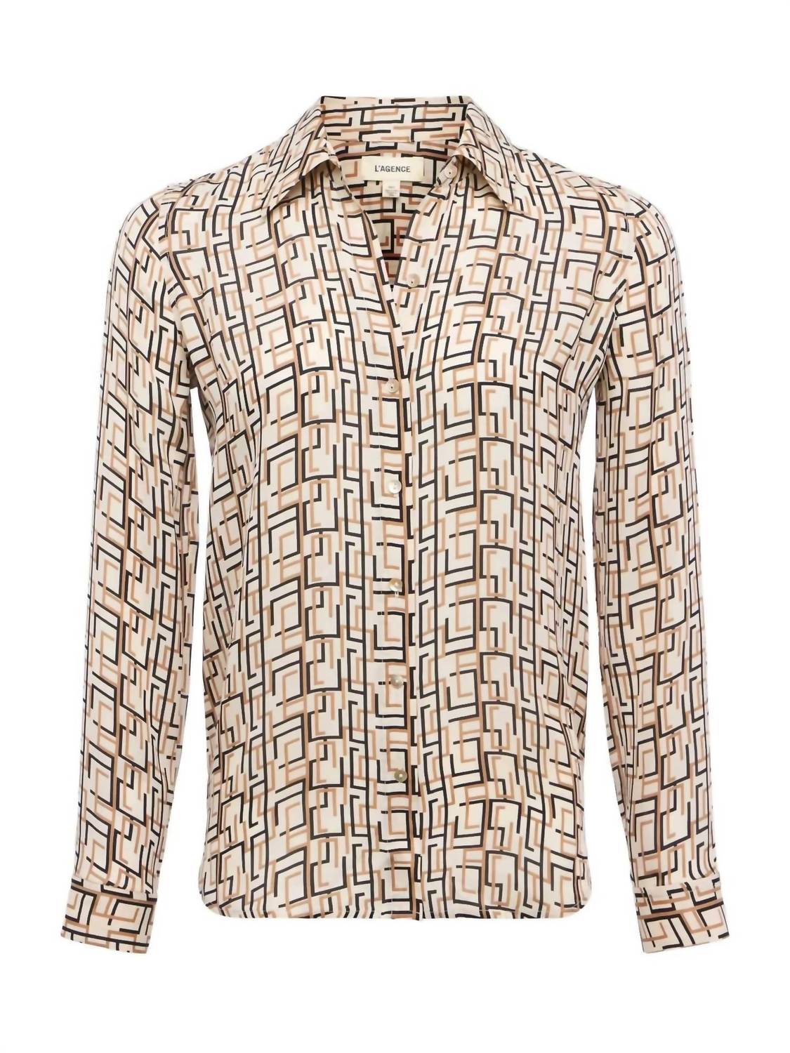 L'Agence - Nina Silk Blouse