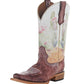 Circle G - Women's Desert Stamp Square Toe Boot