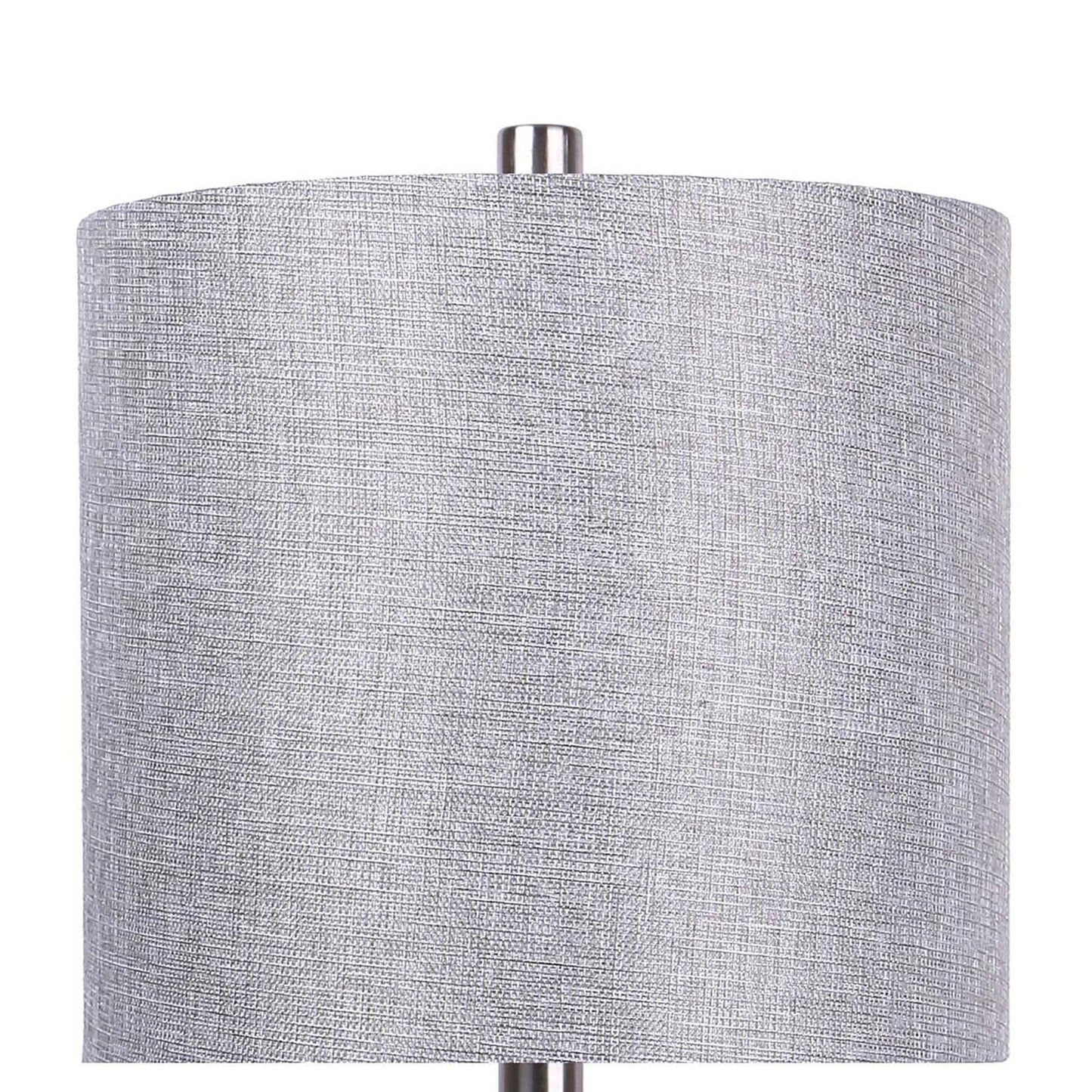 Gemma 23" Contemporary Metal Table Lamp Set of 2