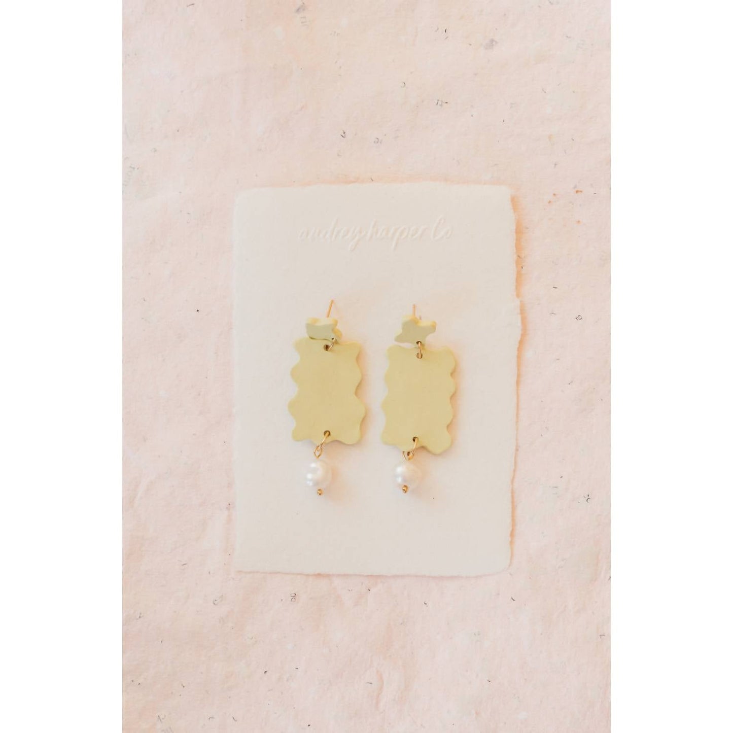 Audrey Harper Co - Women's Scallop Clay Earrings