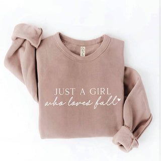 Oat Collective - Unisex Just A Girl Fall Sweatshirt