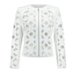 Joseph Ribkoff - Foiled Suede Laser Cut Jacket