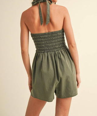 Golden - Greta Dye & Wash Viscose Smocked On Top