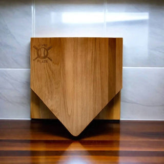 Creative Gifts International - Baseball Home Plate Wood Board