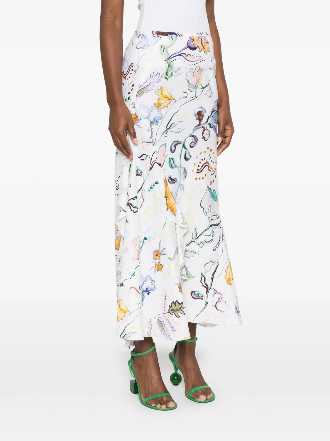 Dorothee Schumacher - Floral Power Midi Skirt