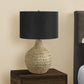 Lighting, Table Lamp, Resin, Contemporary - Brown