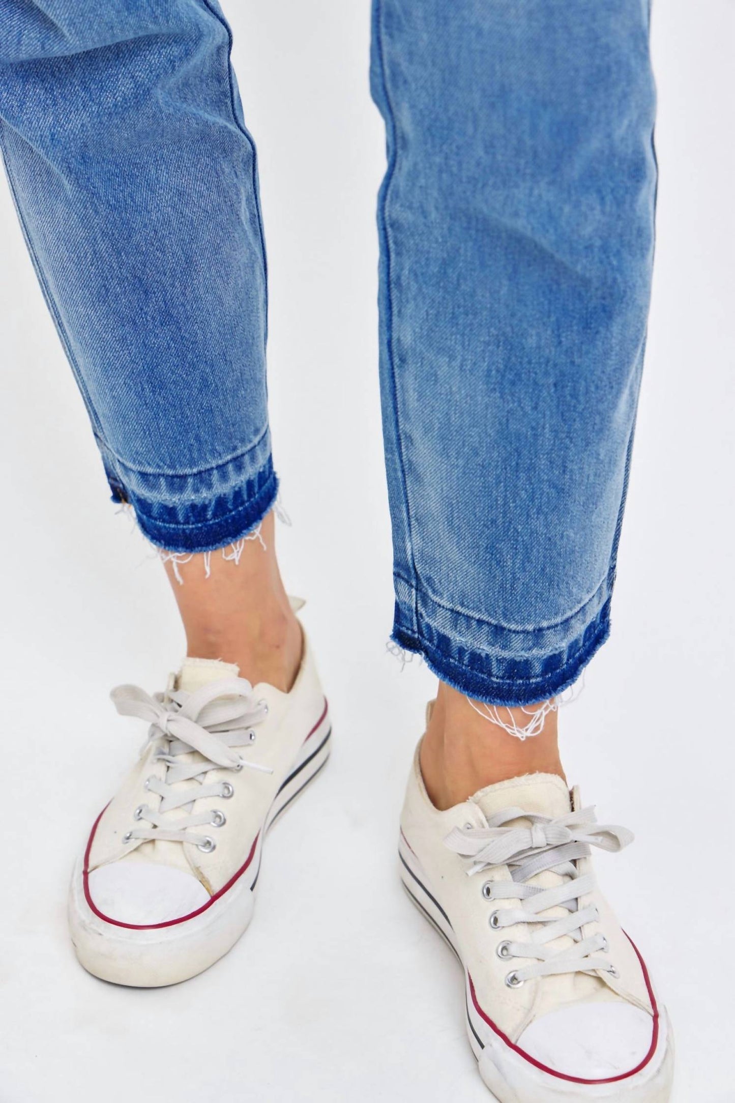 Judy Blue - Rigid Magic Release Hem Boyfriend Jeans