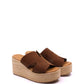 Chocolat Blu - Women's Jamie Raffia Slides