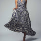 Urban Daizy - Halter Tiered Maxi Dress