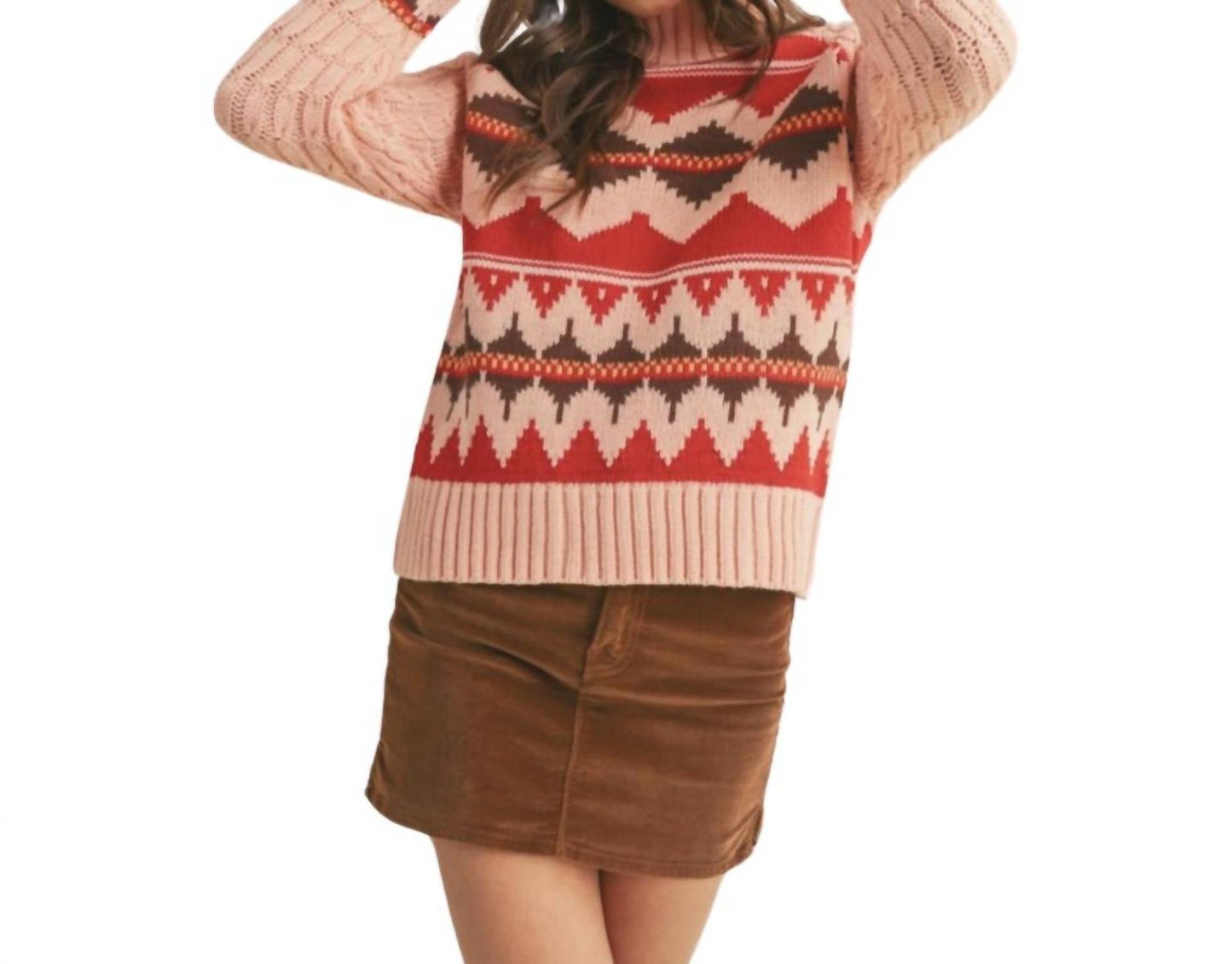 &Merci - Faire Isle Turtleneck Sweater