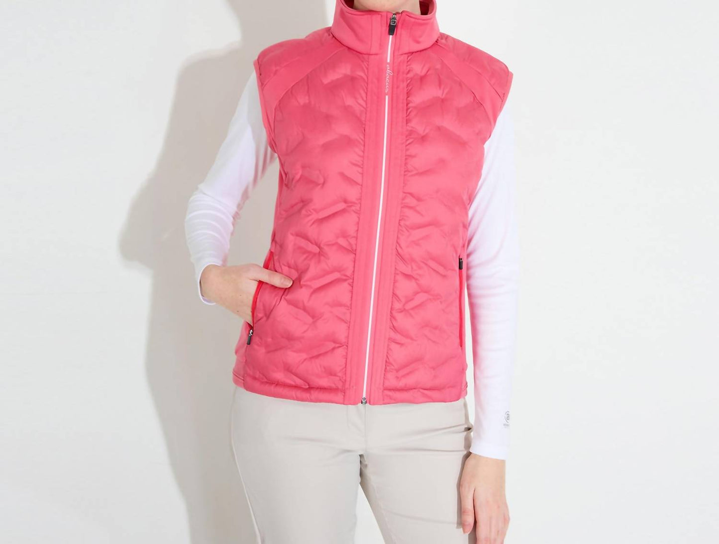 Abacus Sportswear Us - Portrush Hybrid Mock Neck Vest