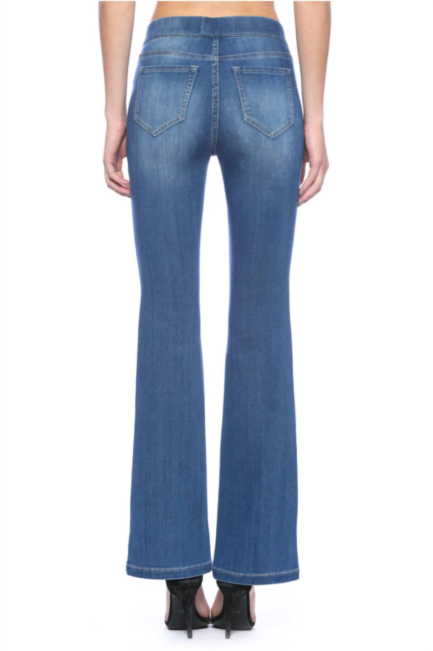 Cello - Mid Rise Flare Jeggings