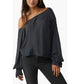 Free People - Justina One Shoulder Blouse