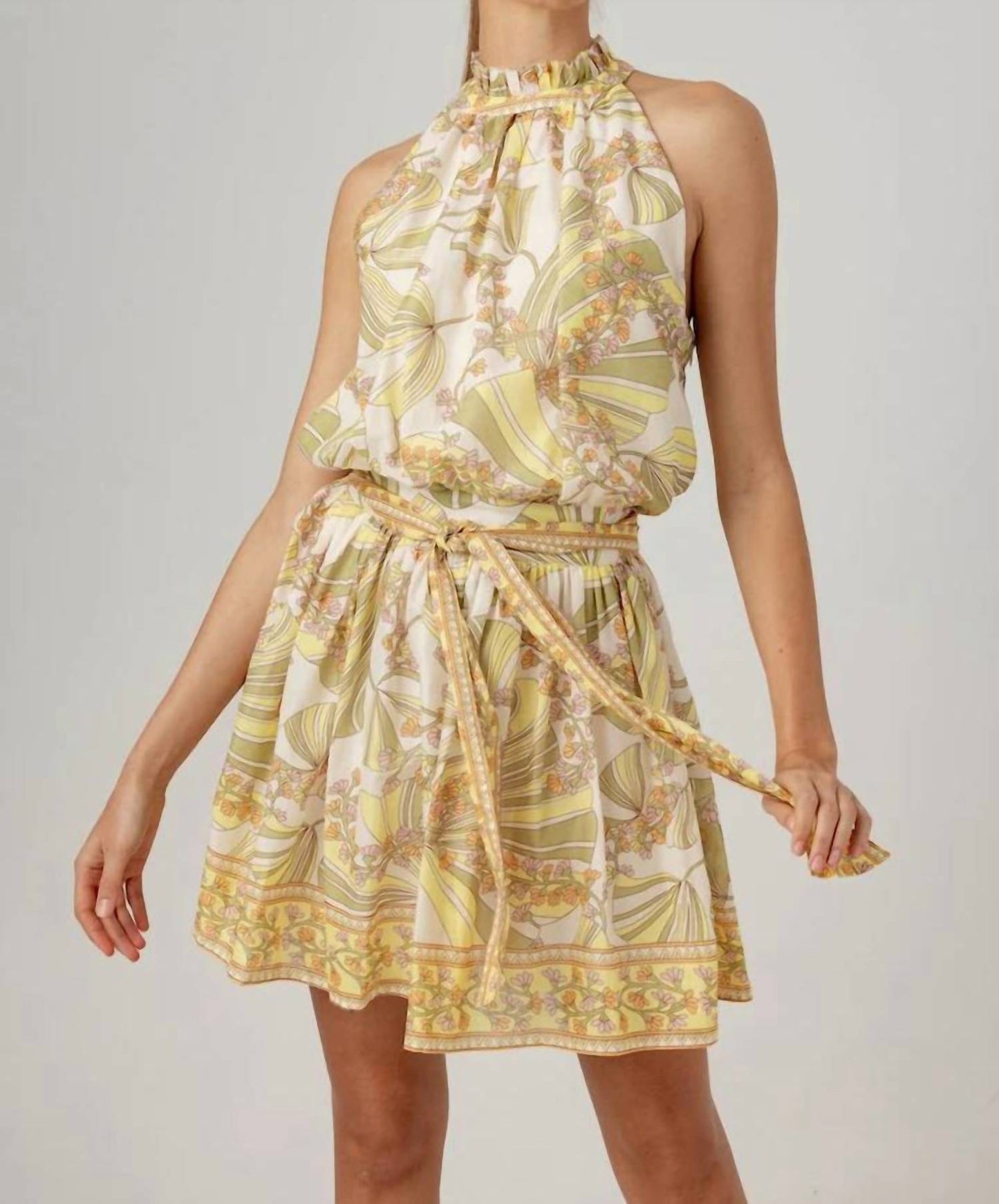 Sundays - Printed Lizette Dress