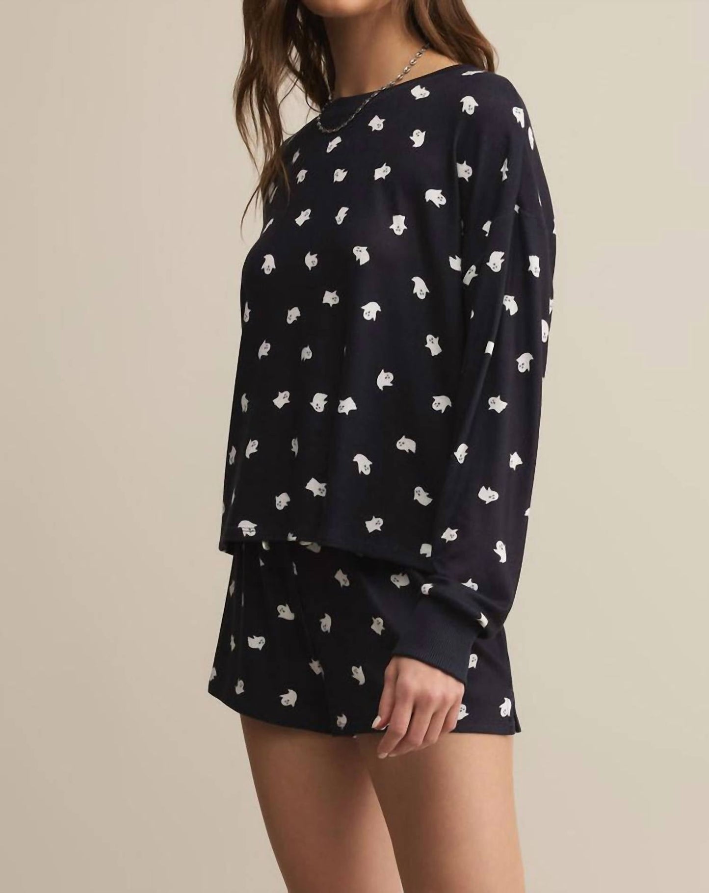 Z Supply - Regan Ghost Polka Dot Top