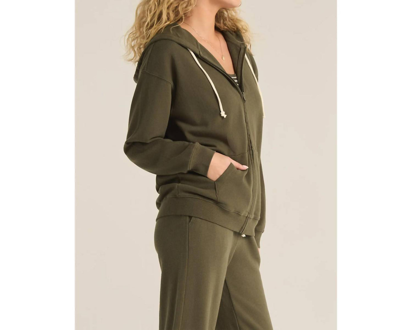 Z Supply - Academy Zip Up Hoodie