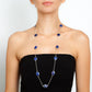 Avenue Chic - Women's Lapis Layered Necklace