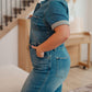 Judy Blue - Short Sleeve Denim Jumpsuit