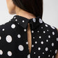 Joseph Ribkoff - Polka Dot Belted Midi Dress