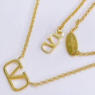 Valentino Garavani - Women's Logo Signature Metal Necklace