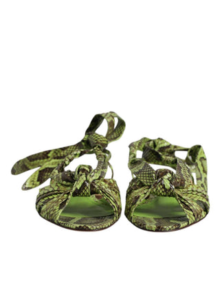 Dolce & Gabbana - Women's Ankle Wrap Sandals Shoes