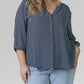 Nydj - Pintuck Blouse - Plus