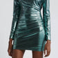 Dress The Population - Lolita Long Sleeve Minidress