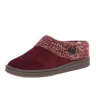 Clarks - Women's Sweater Collar Clog Slippers