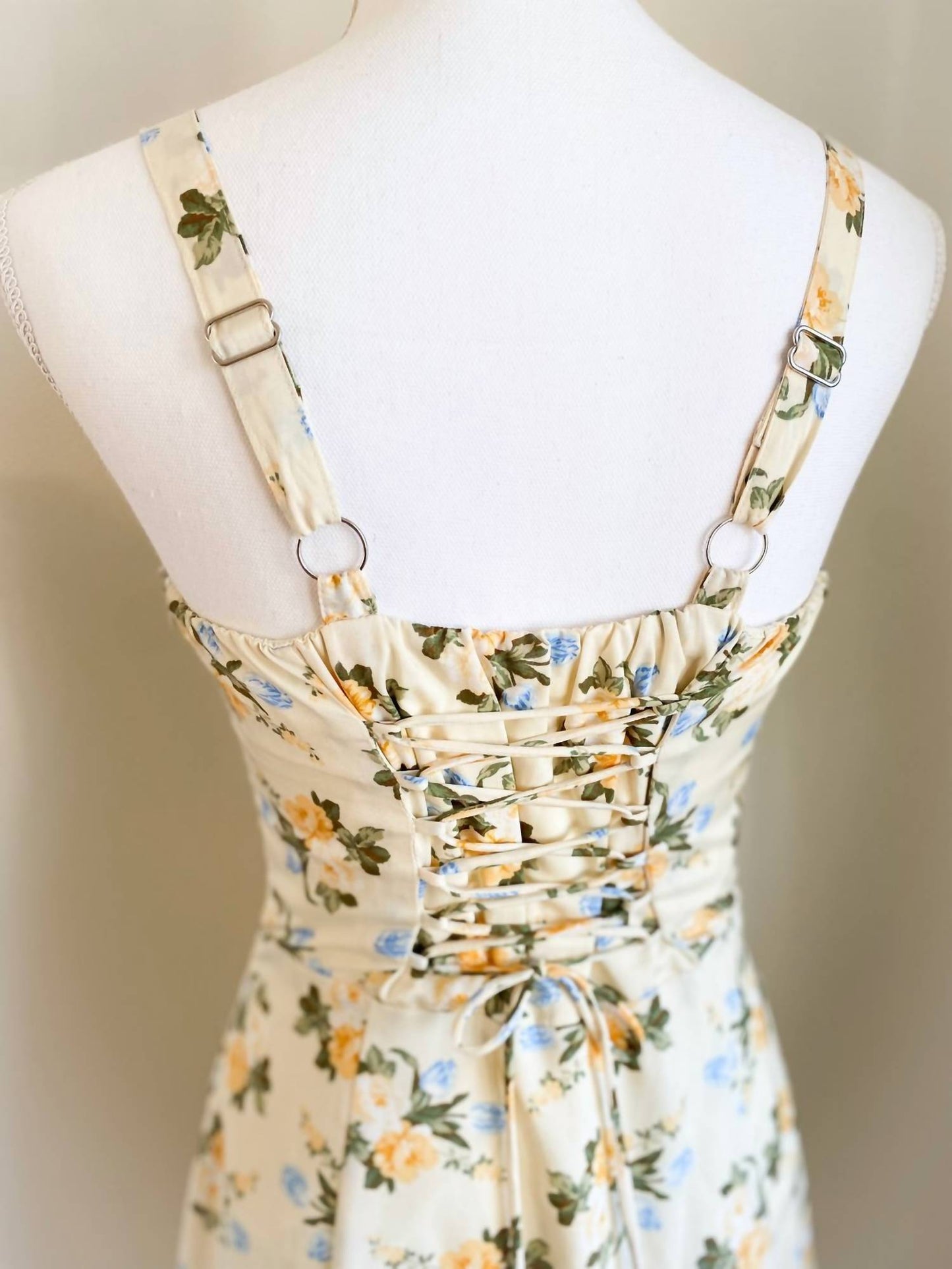 Ariti Kaziris - Women's Floral Corset Sundress