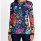 Johnny Was - Jaine Favorite Long Sleeve Crew Neck Tee