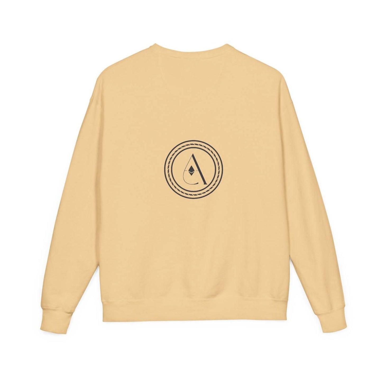 Akalia - Heather Graphic Crewneck Sweatshirt