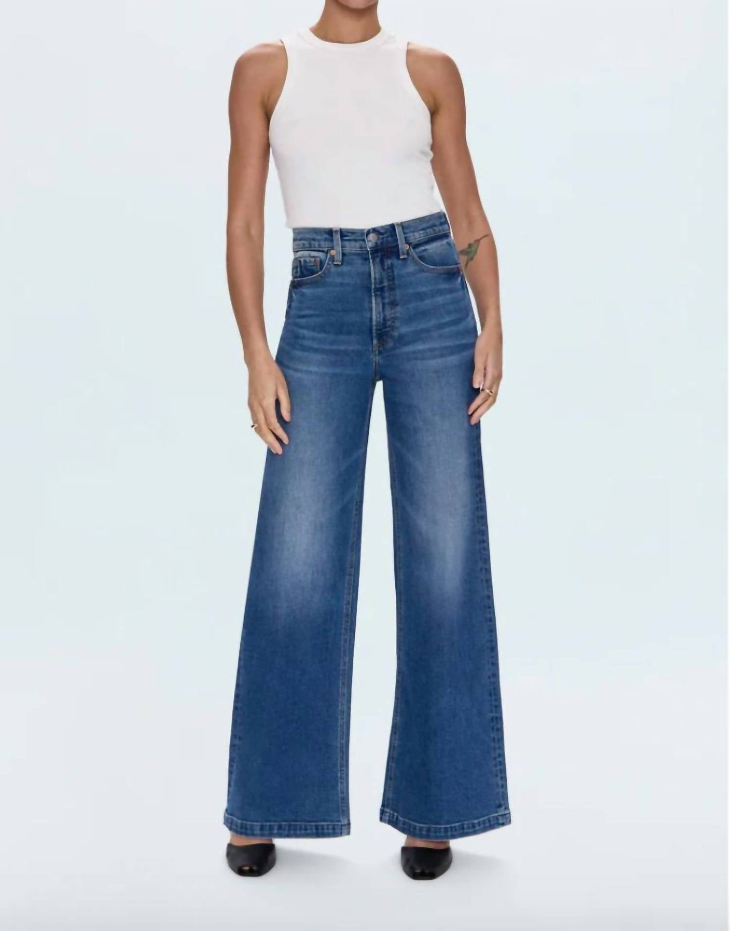 Pistola - Lana High Rise Ultra Wide Leg Jeans