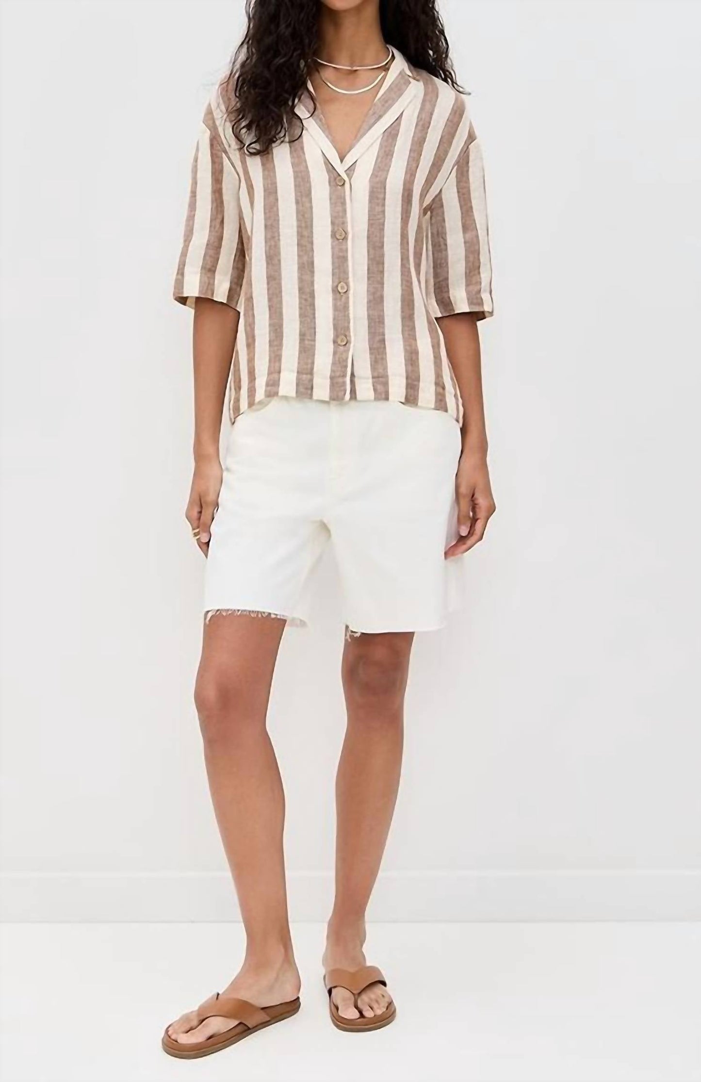 Faherty - Palma Linen Camp Shirt